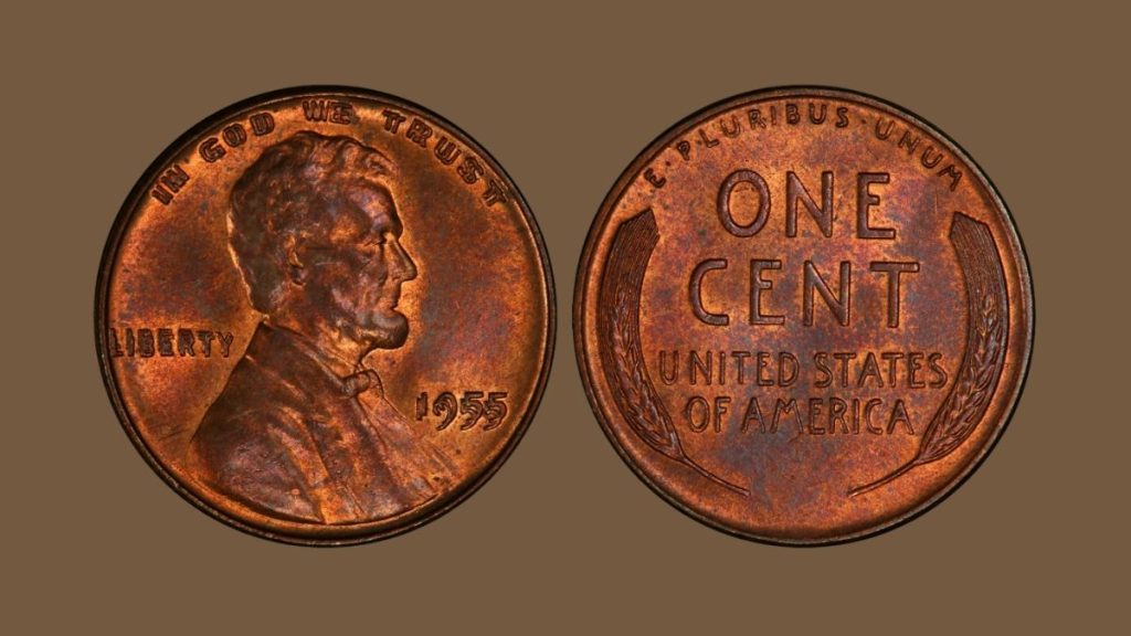 1. 1955 Doubled Die Lincoln Cent